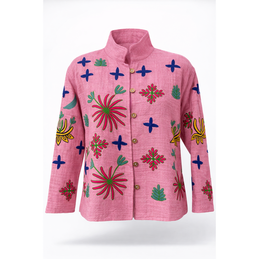 HS Cotton Jacket - Met Knopen - Tijger Design - comfortabele pasvorm - 5 kleuren