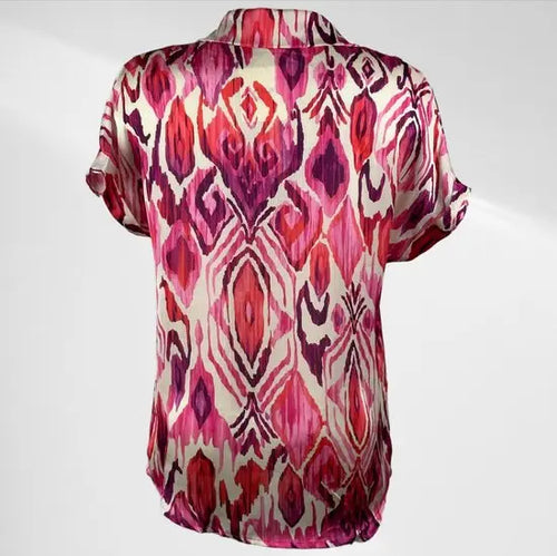 suzzy & milly Luchtig & Comfortabel Blousje met Korte Mouwen - Sportieve Stijl voor Elke Gelegenheid - Mapsy B.V