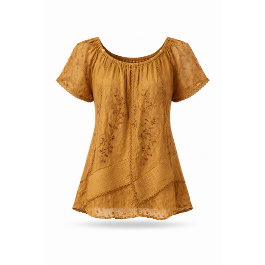 HS Zomerblouse - Met tailleerkoord - 8 kleuren - met tailleerkoord