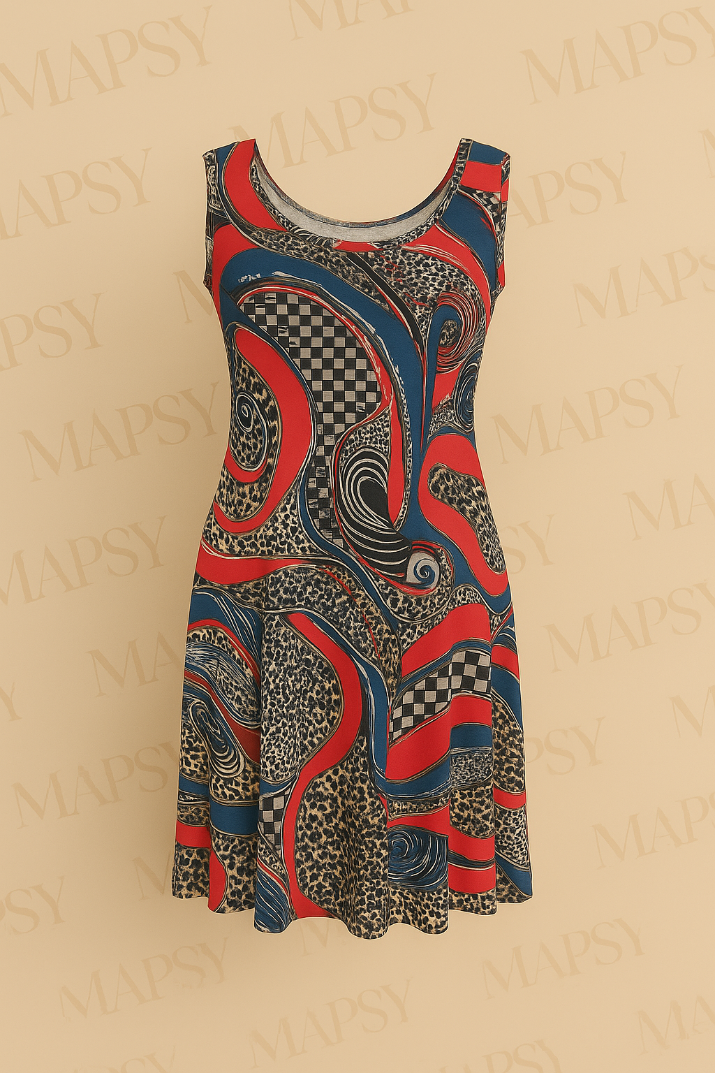 Debbie Morgan Zomerjurk – Safari Swirl.