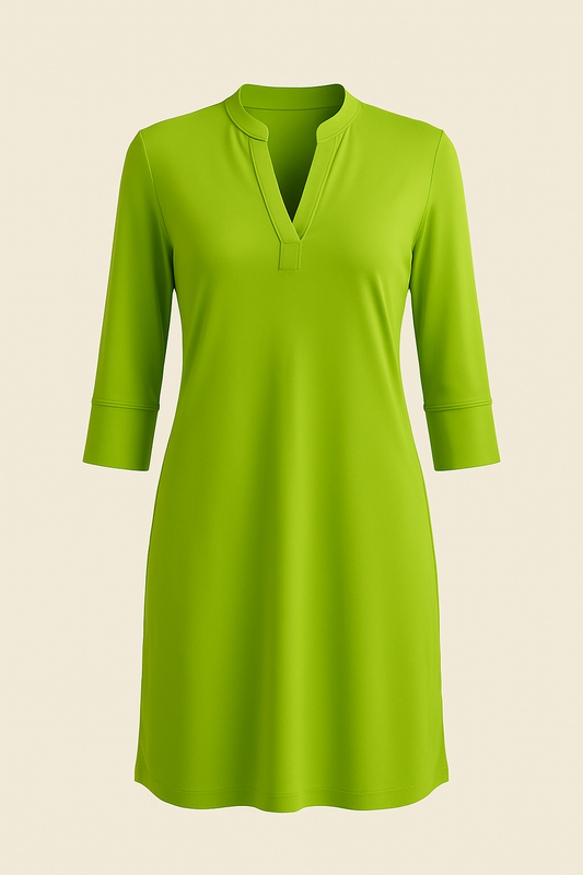 Appelgroene Jurk