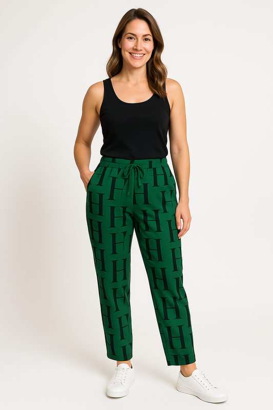 Angelle Milan - Lässige Hose aus Reisestoff - Weiß - Reisestoff - Erhältlich in 5 Größen