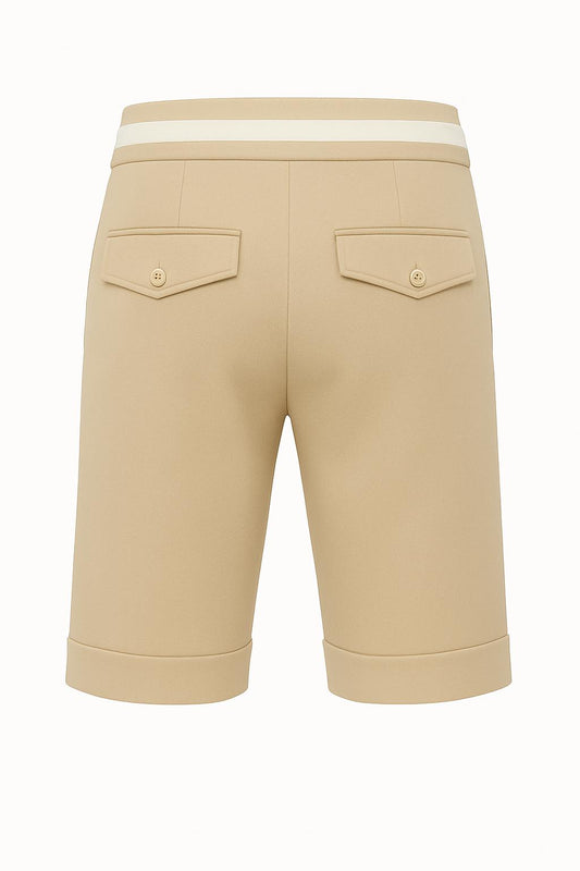 Luxe Shorts met Sportieve Band