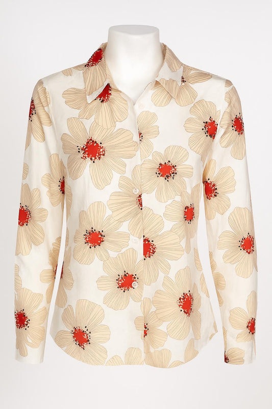Luchtige Bloemenblouse