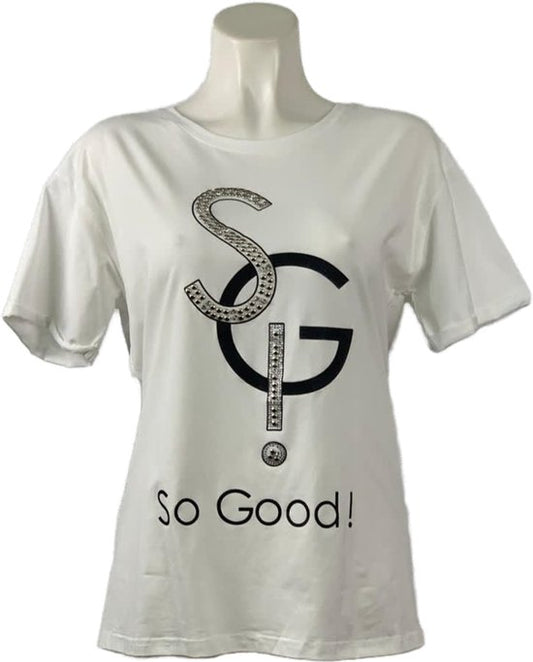 Trendiges T-Shirt mit einzigartigem Print und bequemer Passform