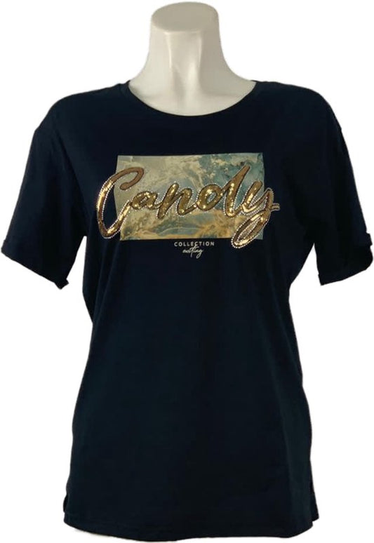 Trendiges T-Shirt mit einzigartigem Print und bequemer Passform
