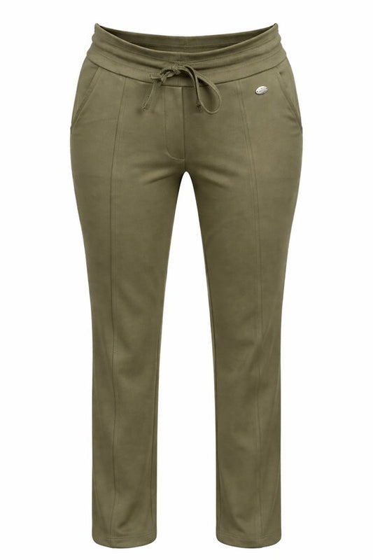 Angelle Milan – Damen Reisehose aus Stoff – konisch zulaufende Armeehose – atmungsaktiv – knitterfrei – nachhaltige Hose