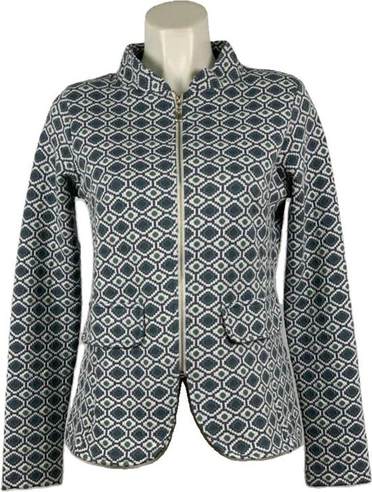 Angies – Damen Reisestoffjacke – Luxusjacke mit Reißverschluss – Atmungsaktiv – Knitterfrei – Nachhaltig