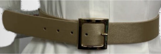 Freizeitgürtel - Synthetik - 100 cm - Dicker Gürtel - Gold - In verschiedenen Farben