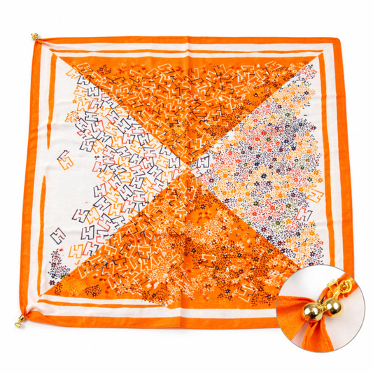 HS Vierkante Sjaal - 70x70 Sjaal - veelzijdig te stylen - 70x70 cm