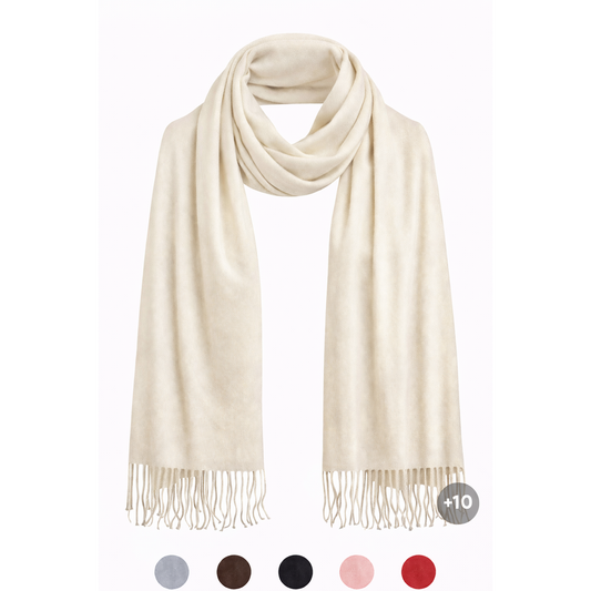 HS Cashmere Look Sjaal - 180x68cm - Veelzijdig te gebruiken - veelzijdig te stylen - 13 kleuren