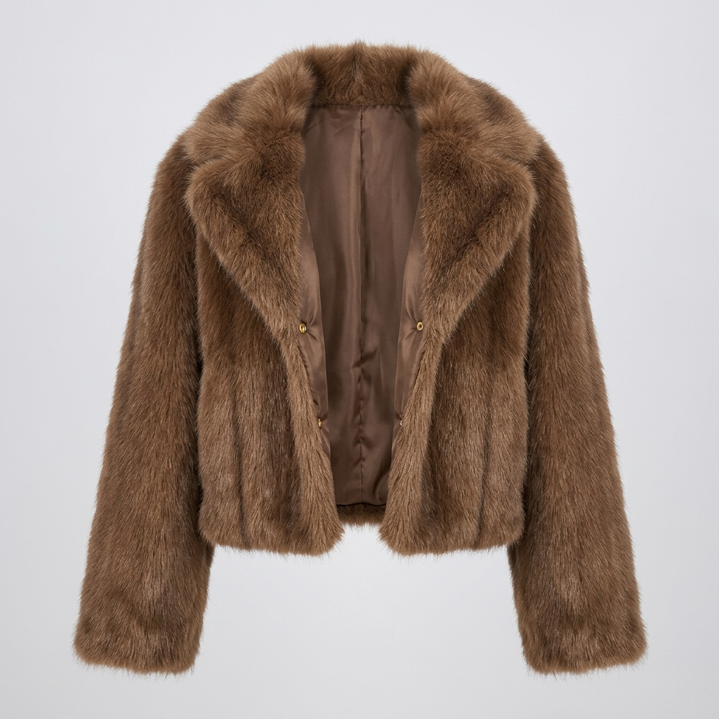 Faux Fur Jas – Model 41186