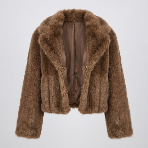 Faux Fur Jas – Model 41186