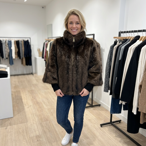 Faux Fur Jas – Model 41054