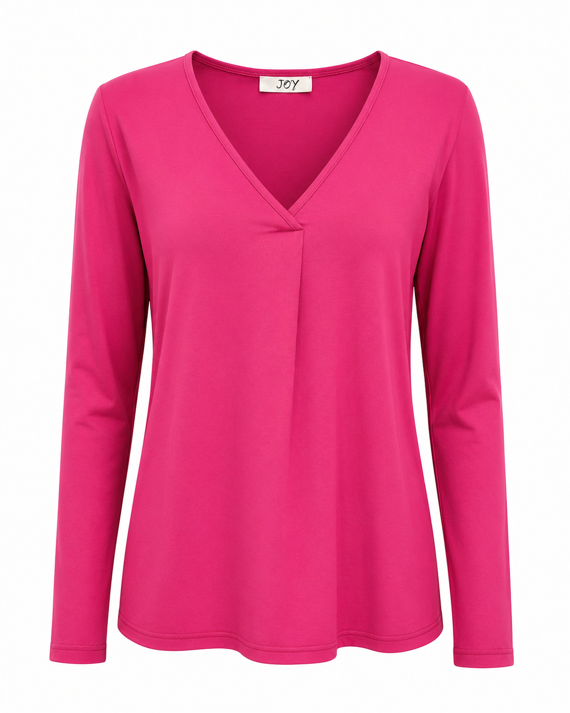 Joy blouse abstracte print - Vooraanzicht ghost mannequin