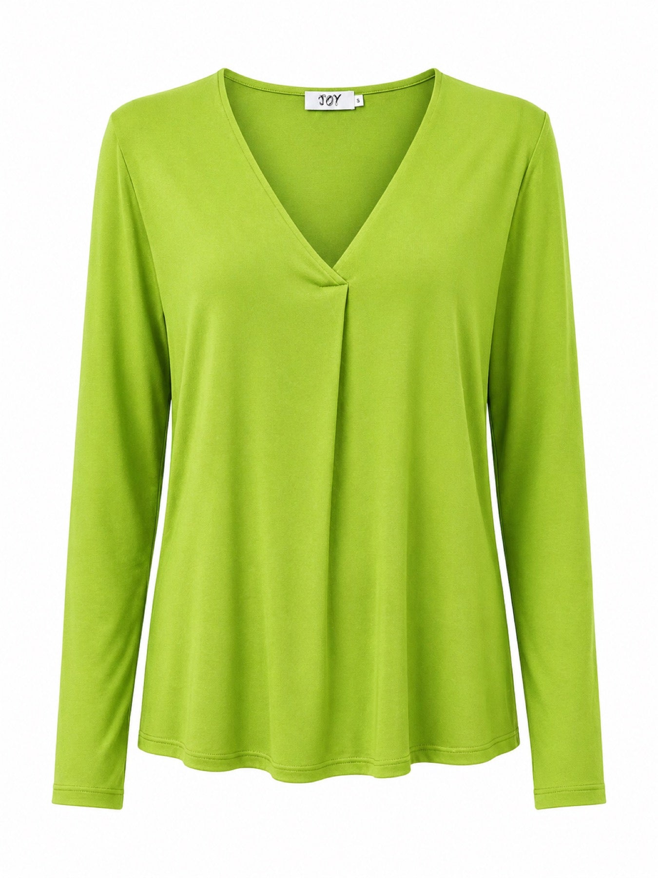 Joy blouse abstracte print - Vooraanzicht ghost mannequin