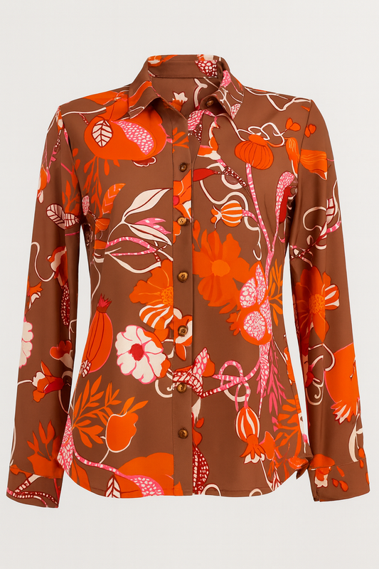 Angelle Milan Damesblouse Herfst