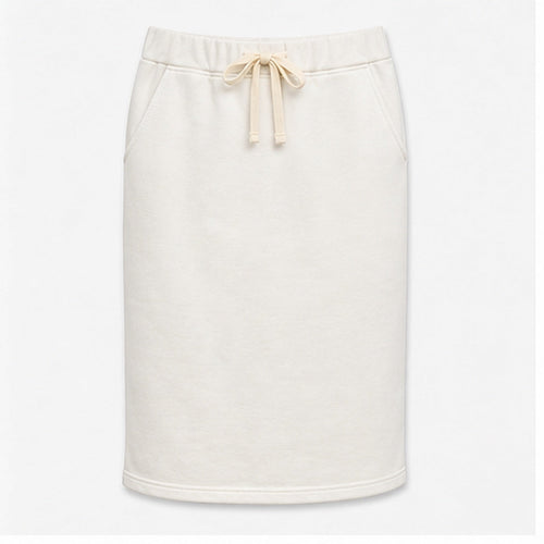 MOOIJ Rok Zachte Stof - Off White - FRONT
