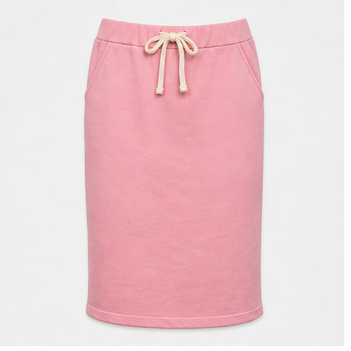 MOOIJ Rok Zachte Stof - Roze - FRONT
