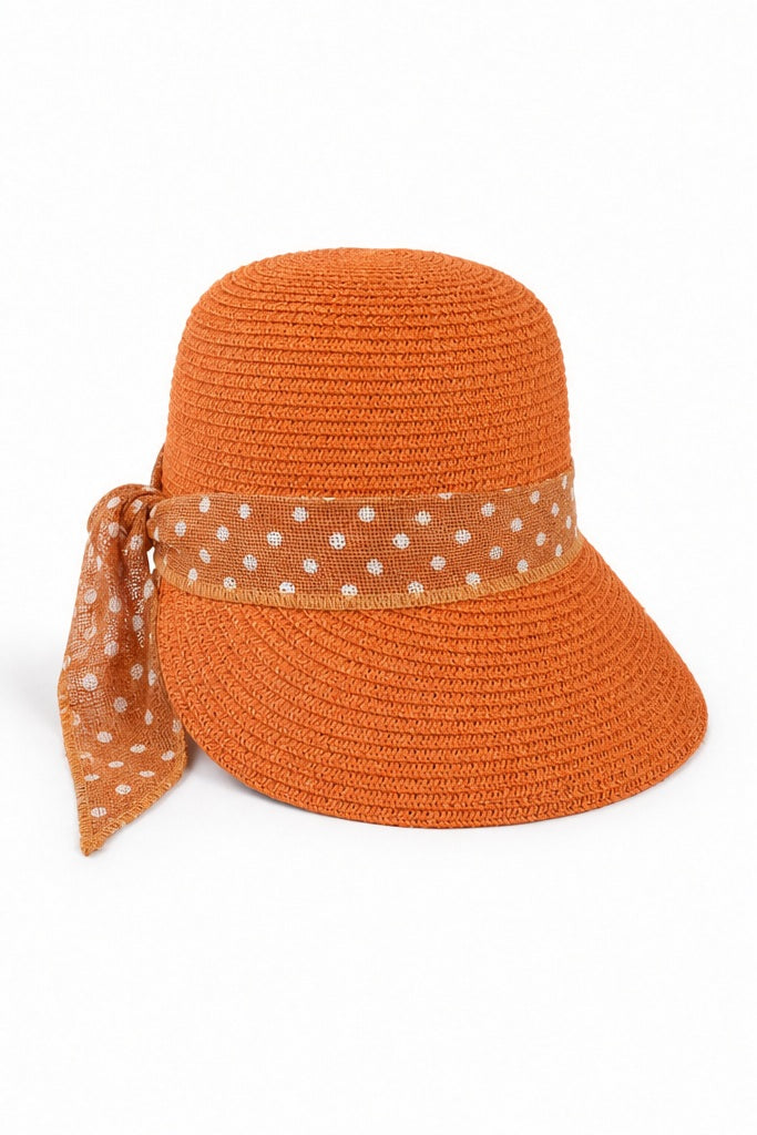 HS Hoed - Dameshoed in Meerdere Kleuren - Oranje One Size