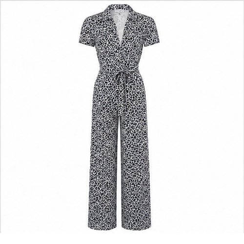 By Swan jumpsuit 02 zwart/wit mini print - Codex 6-shot 2026-06-19 - 01