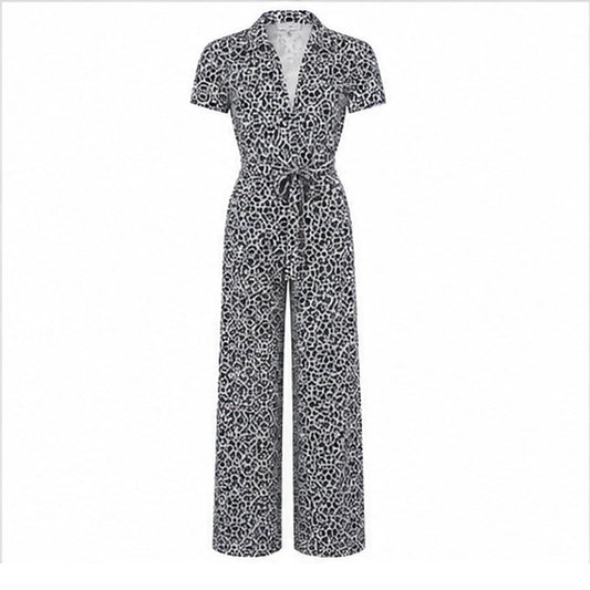 By Swan jumpsuit 02 zwart/wit mini print - Codex 6-shot 2026-06-19 - 01