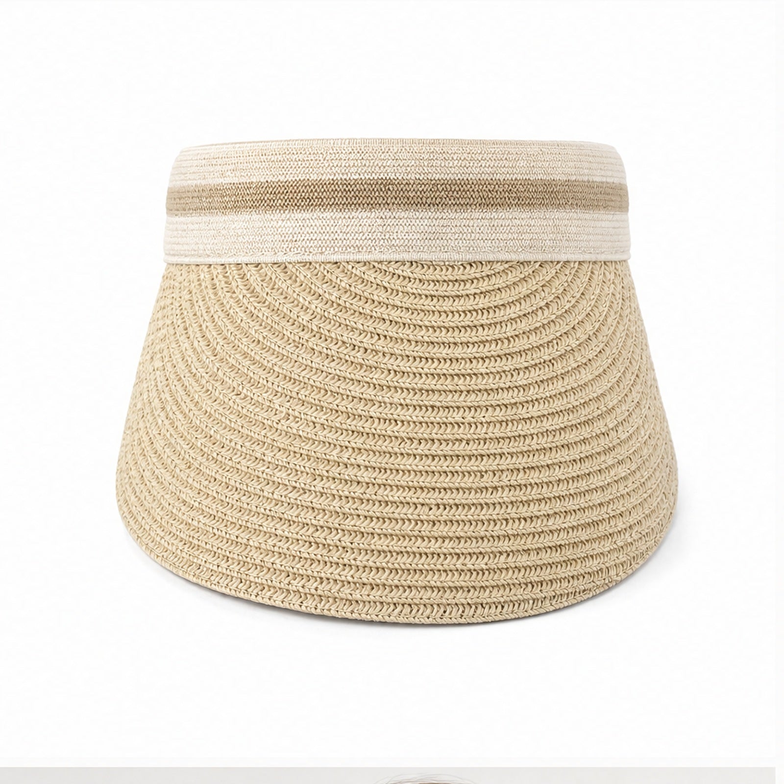 HS Fashion Zonneklep Basic - Beige 09 - Beige - front
