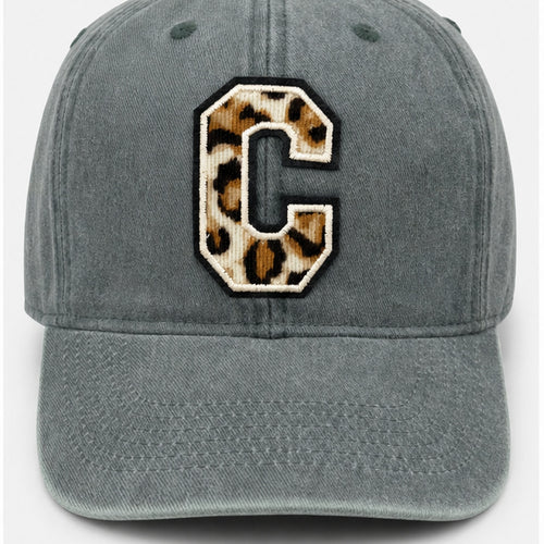 Bol cover repair HS-PETJE-DARK-GREEN-BASEBALL-CAP-LEOPARD-C-PATCH 1777915249
