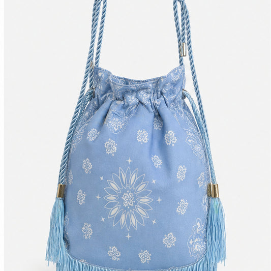 HS tas Blauw - vooraanzicht