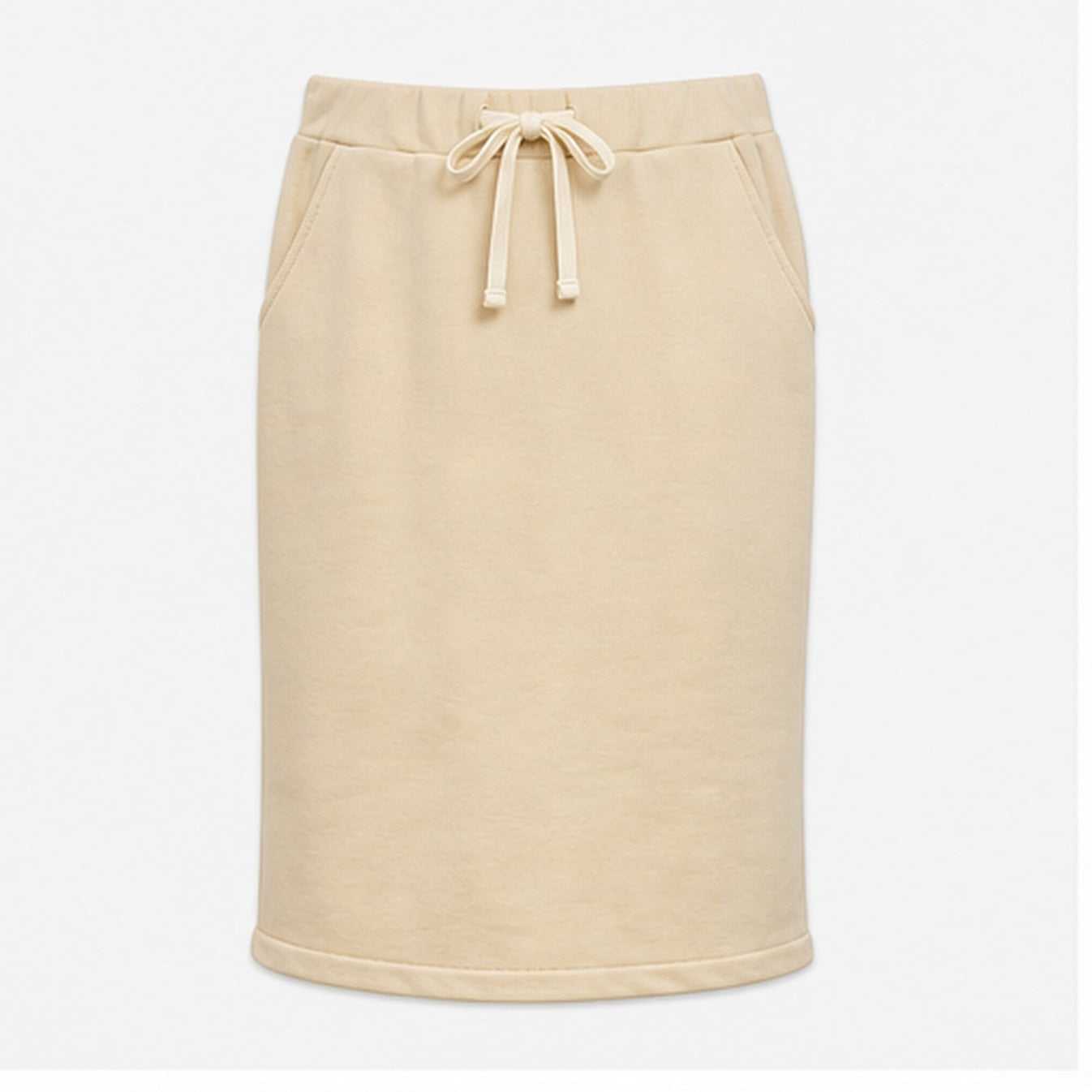 MOOIJ Rok Zachte Stof - Beige - FRONT