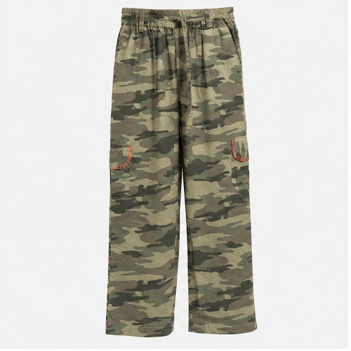 HS Broek One Size - Camo Cargo Recht Model - vooraanzicht