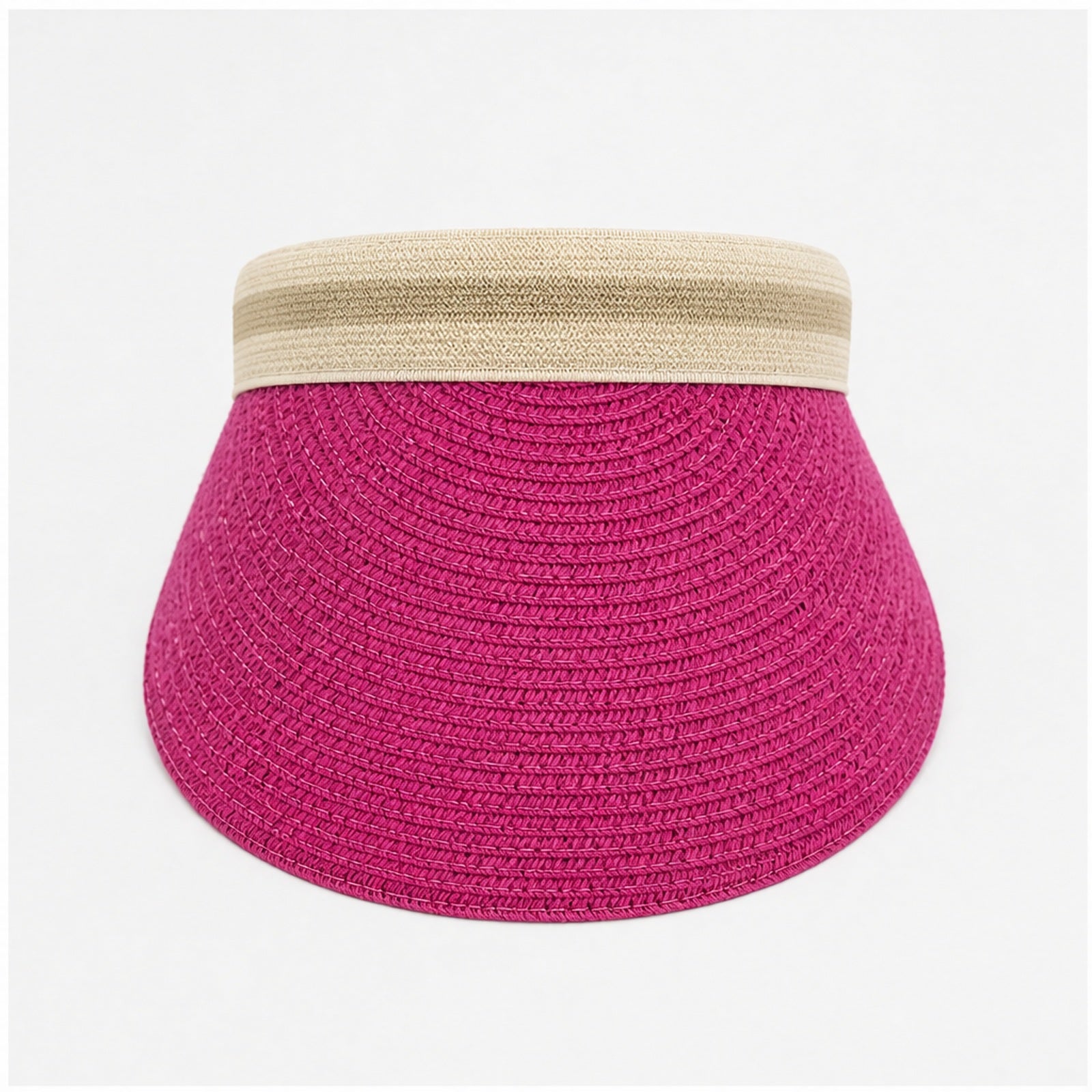 HS Fashion Zonneklep Basic - Roze - Roze - front