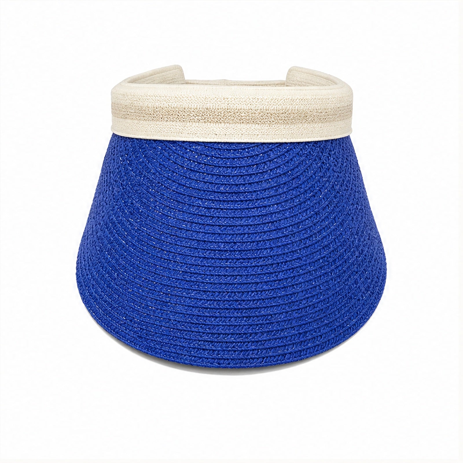 HS Fashion Zonneklep Basic - Blauw - Blauw - front