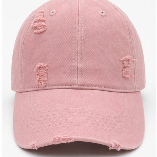 Bol cover repair HS-PETJE-PINK-DISTRESSED-BASEBALL-CAP 1777915263