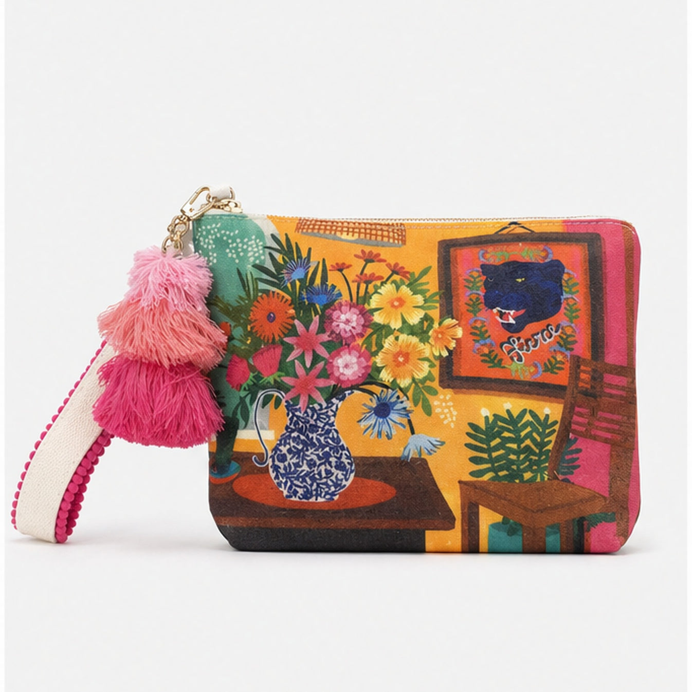 Bol cover repair HS-TASSEL-POUCH-FLORAL-VAN-GOGH-TASSEL-POUCH 1777915292