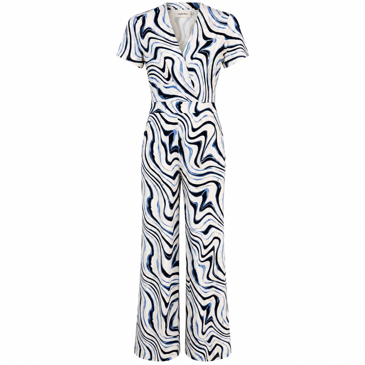 By Swan jumpsuit abstract wrap - Vooraanzicht ghost mannequin