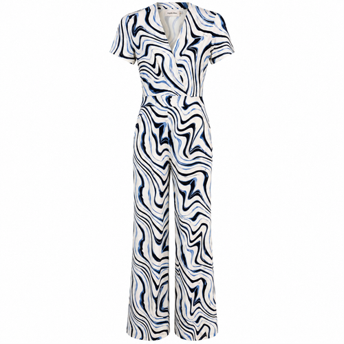 By Swan jumpsuit abstract wrap - Vooraanzicht ghost mannequin