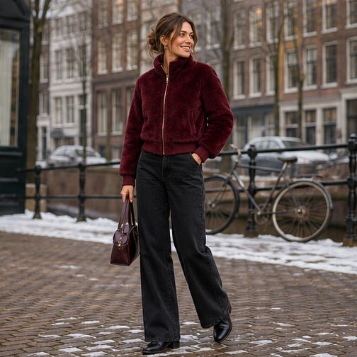 Faux Fur Bomberjas - One Size