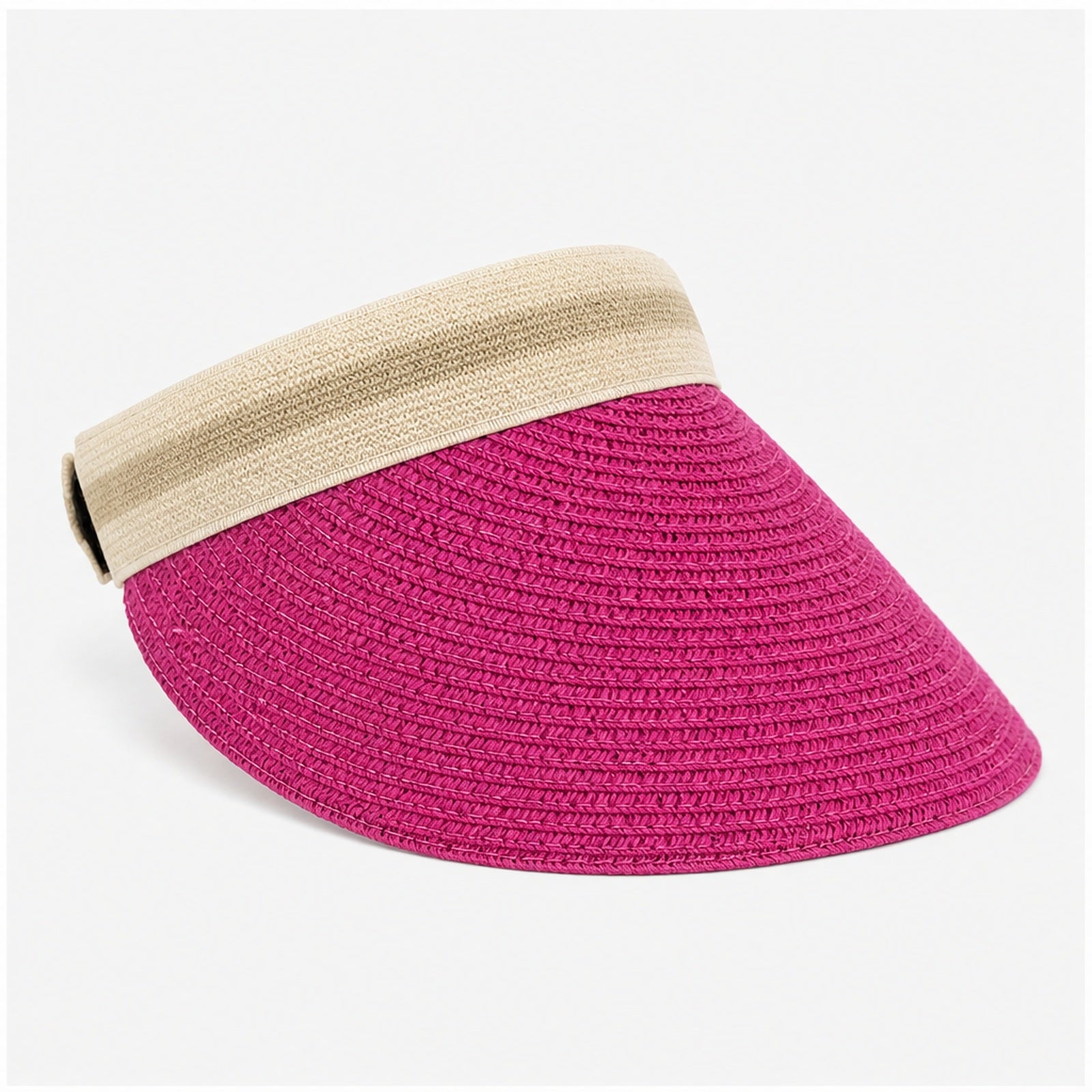 HS Fashion Zonneklep Basic - Roze - Roze - side