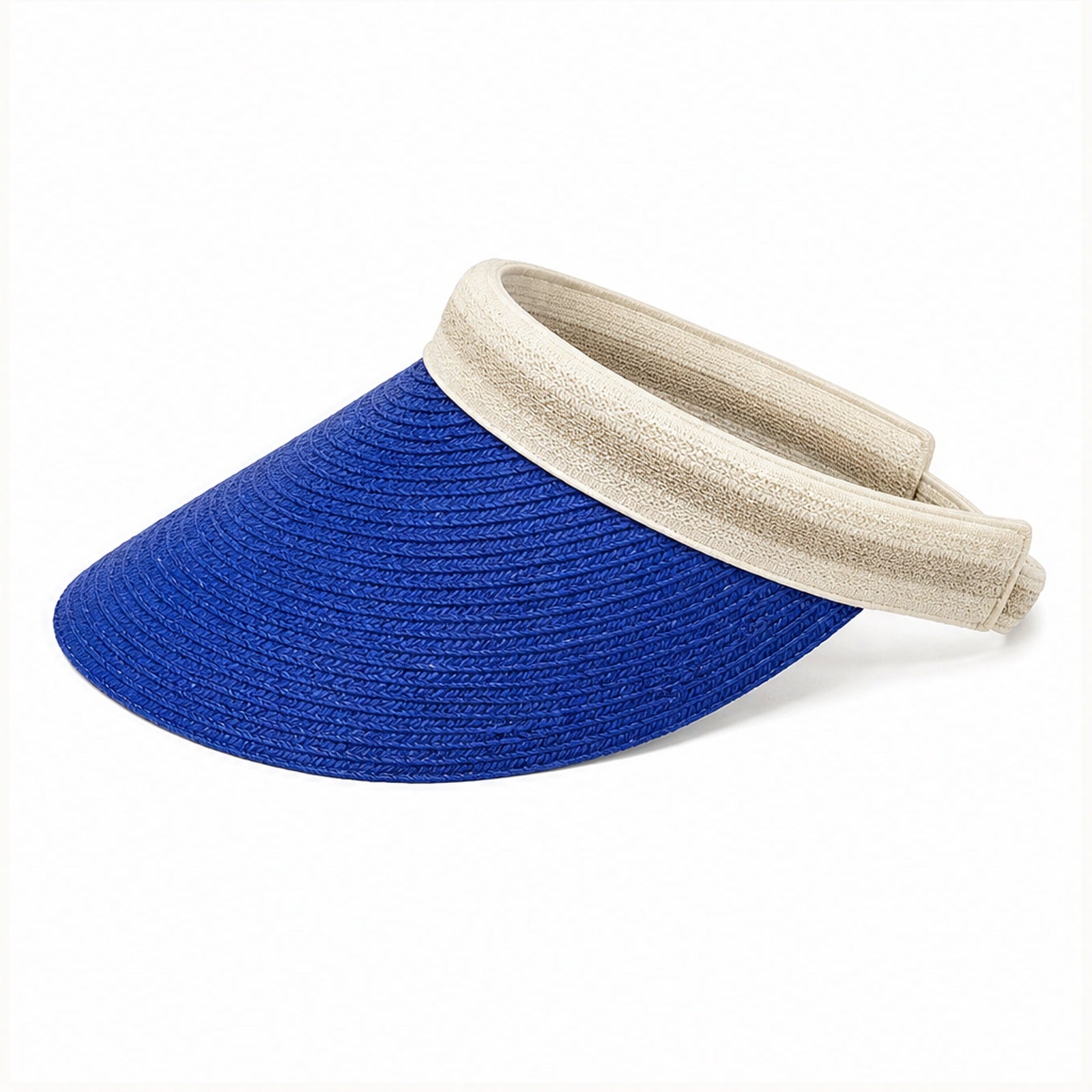 HS Fashion Zonneklep Basic - Blauw - Blauw - side