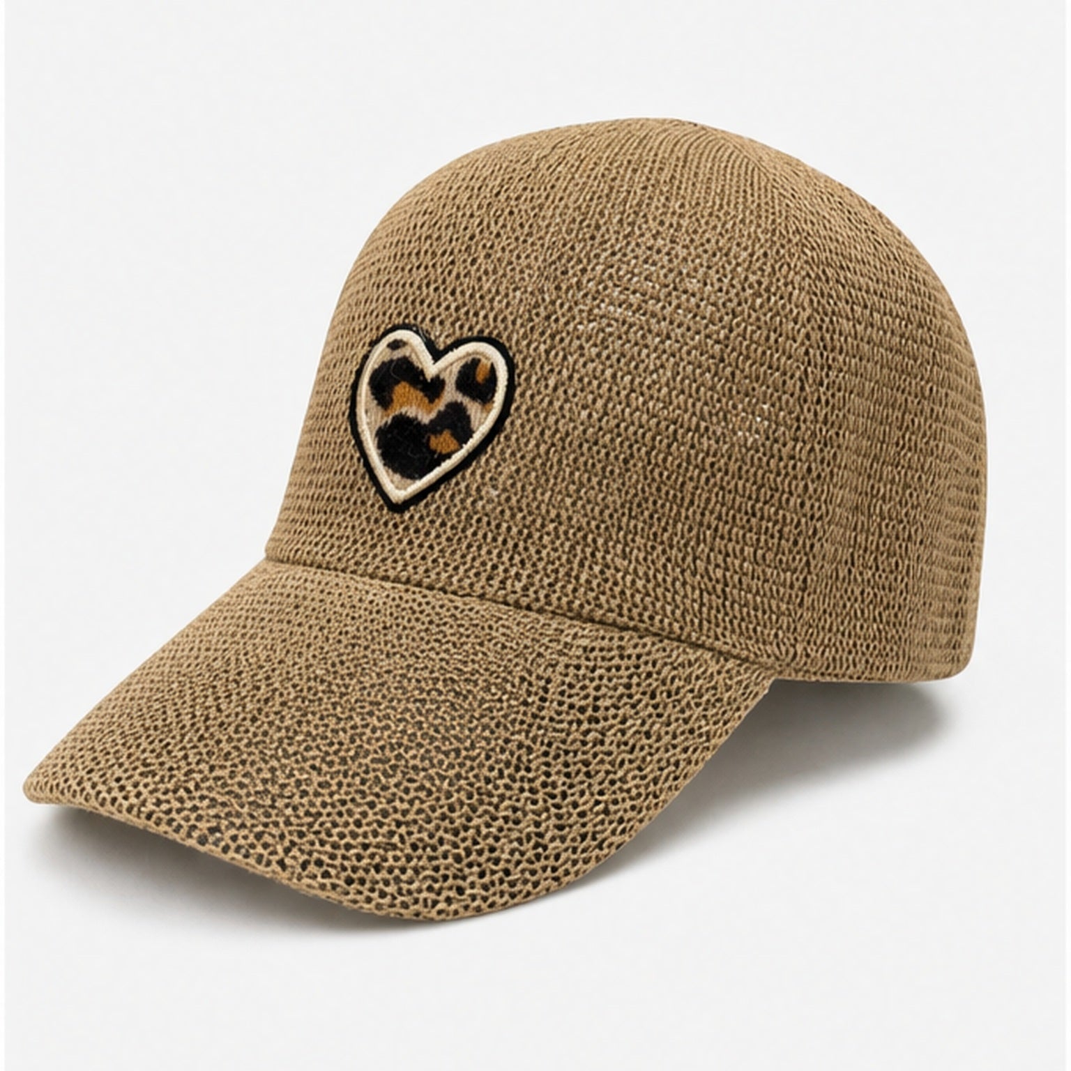 HS pet Tan Hart Patch - zijaanzicht