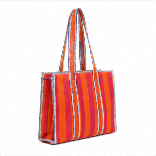 HS Orange Red Striped - zijaanzicht