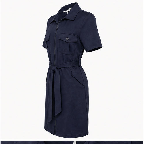 Angelle Milan Navy - zijaanzicht