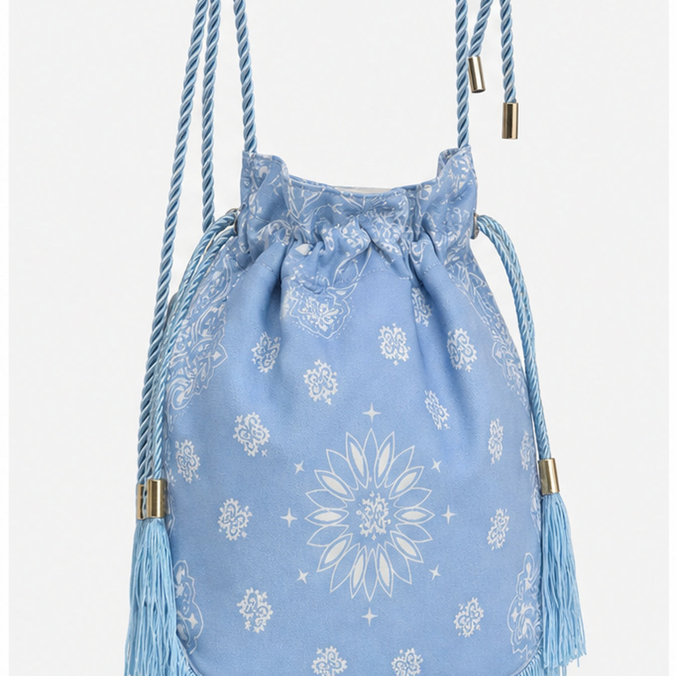HS tas Blauw - zijaanzicht