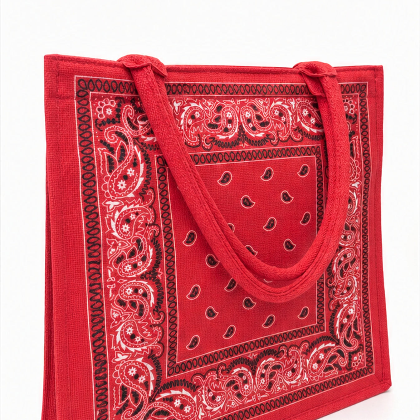 HS tas Rood - zijaanzicht