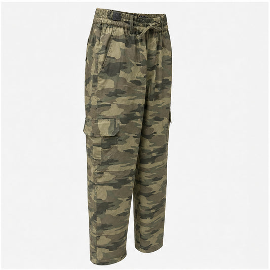 HS Broek One Size - Camo Jogger Strikceintuur - zijaanzicht