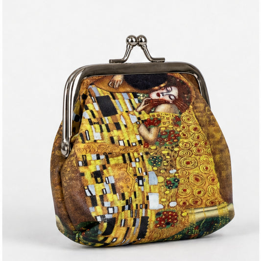 HS portemonnee Klimt Print - zijaanzicht