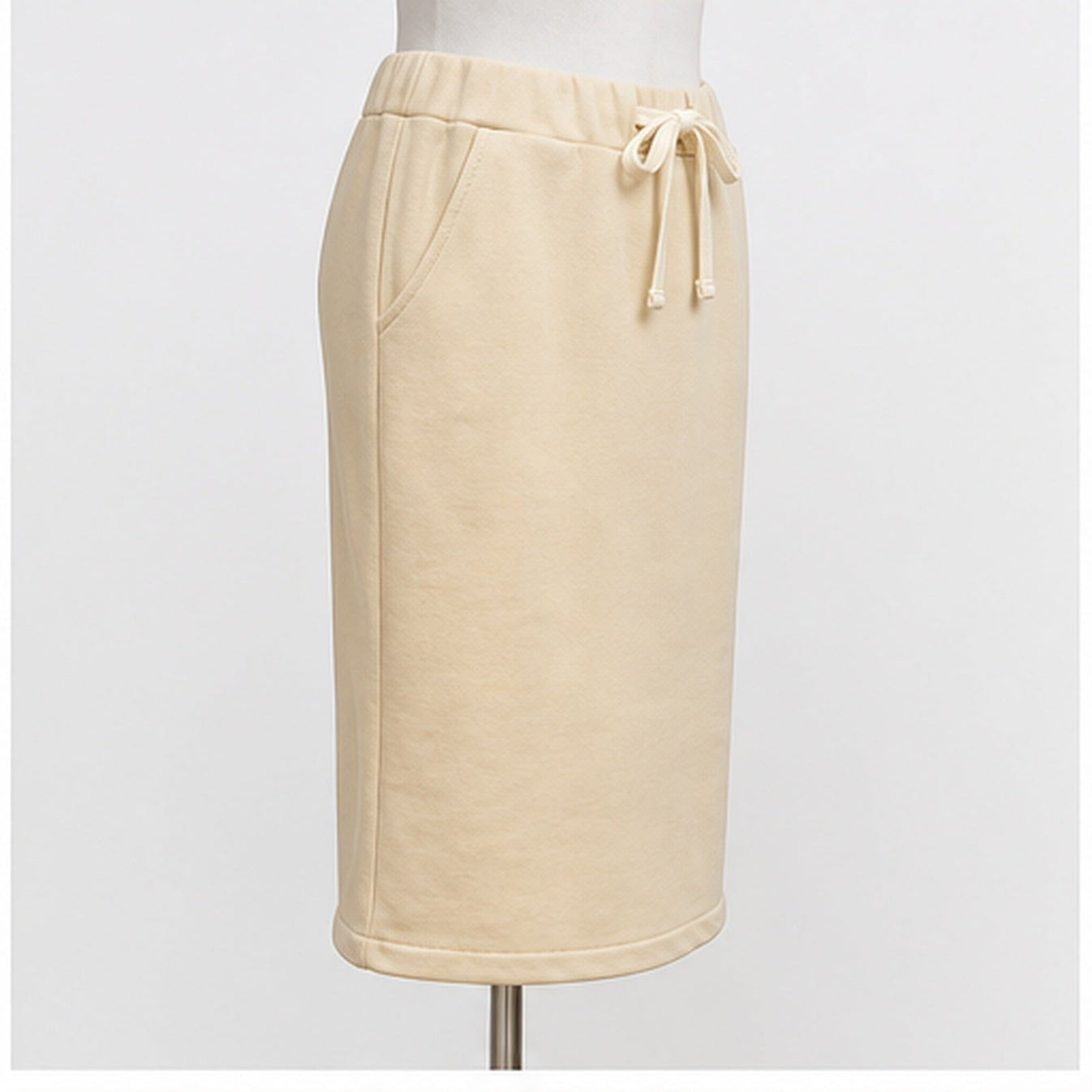 MOOIJ Rok Zachte Stof - Beige - SIDE