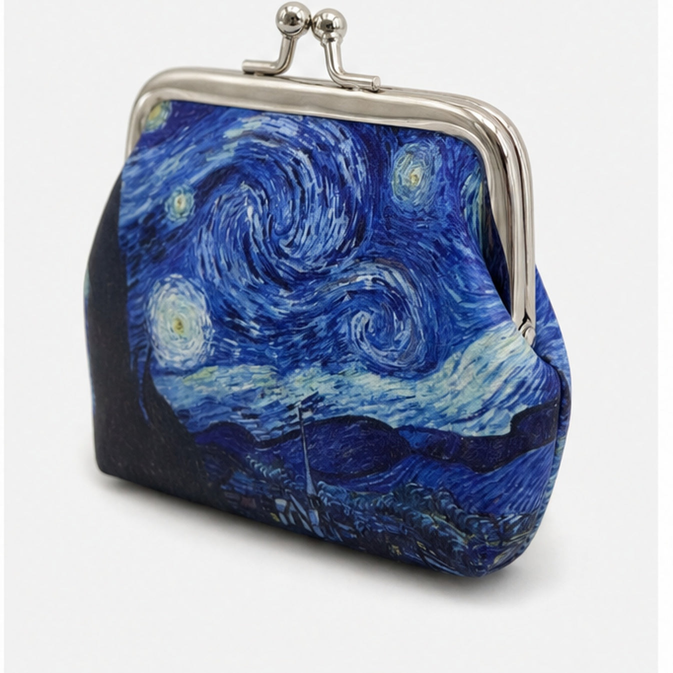 HS portemonnee Van Gogh Starry Night - zijaanzicht