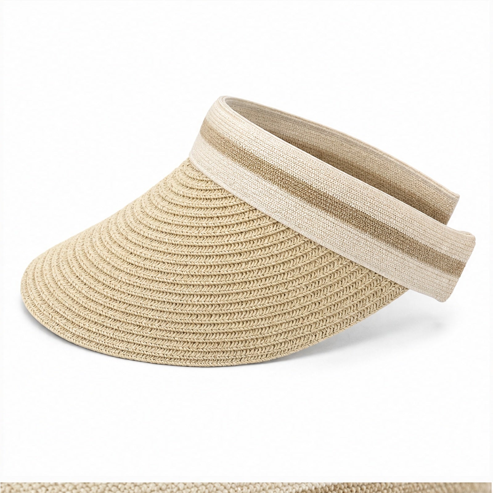 HS Fashion Zonneklep Basic - Beige 09 - Beige - side